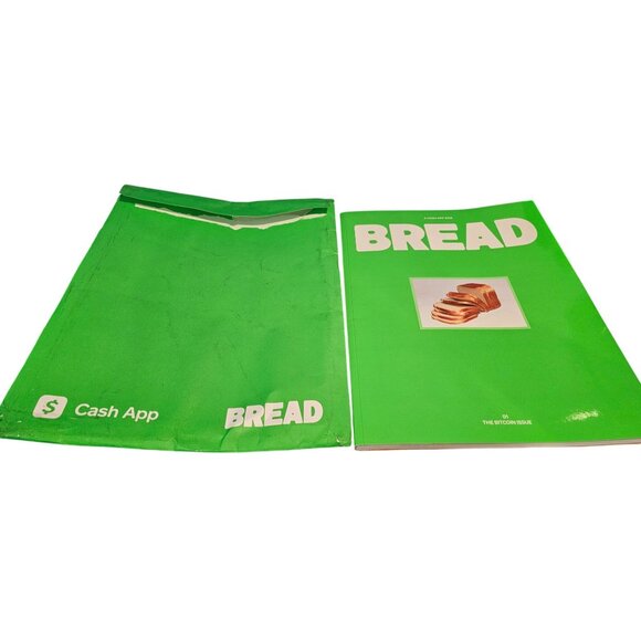 Zine Limited Edition Bread Magazine 01 The Bitcoin Issue With Poster - Picture 1 of 7
